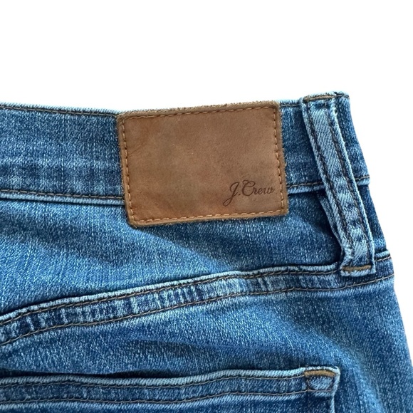J Crew Blue Denim Jeans 10” High-Rise Toothpick size 32 - Picture 8 of 10